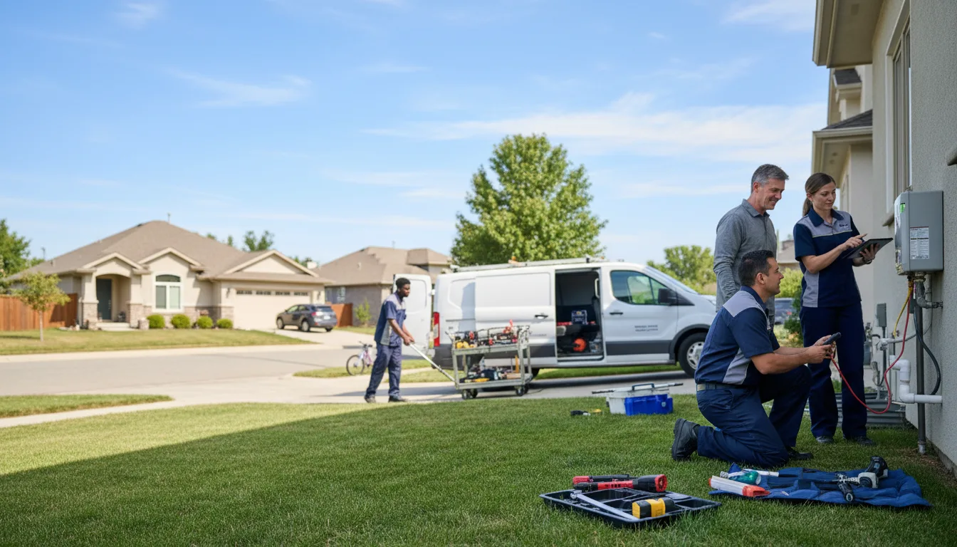 Tankless water heater service in Culver, OR